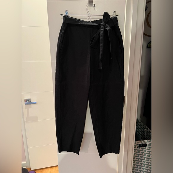 J Crew Linen Cropped Pants